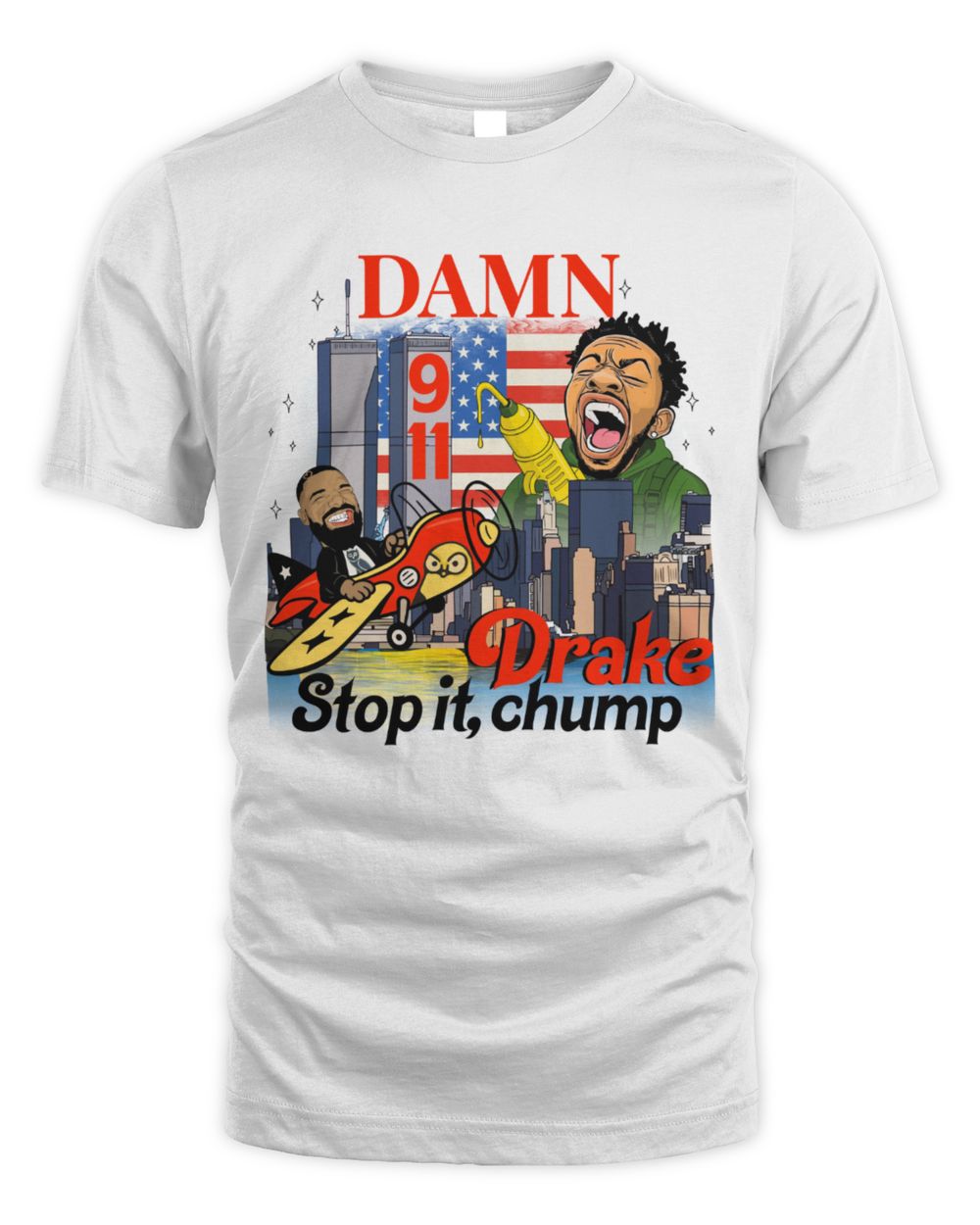 Limited .. stop it, chump Unisex Standard T-Shirt white s