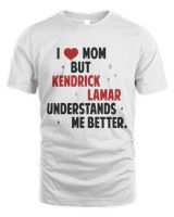 Limited i love mom - but ... Unisex Standard T-Shirt white s