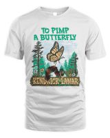 Limited To P-A Butterfly Unisex Standard T-Shirt white s